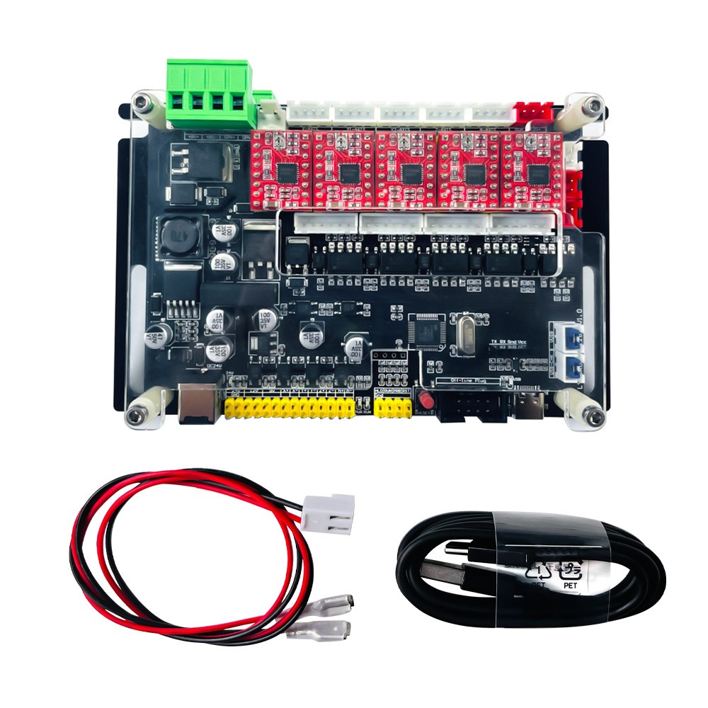 Laser Controller Board - Grbl 4-Axis 32bit Papan Kontrol Offline