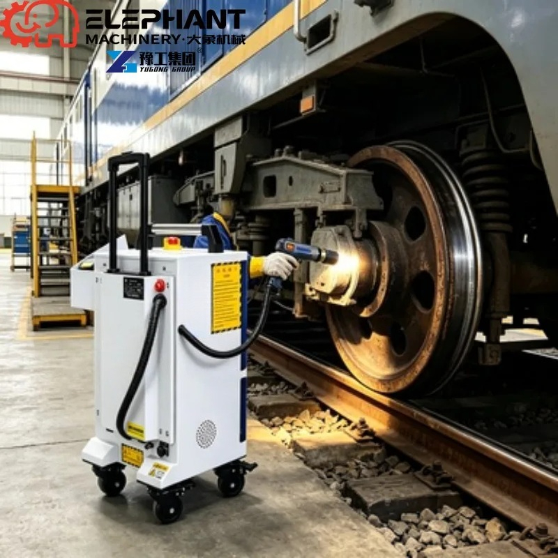 Industrial Laser Paint Remover - Mesin Pembersih Laser Serat Industri Genggam