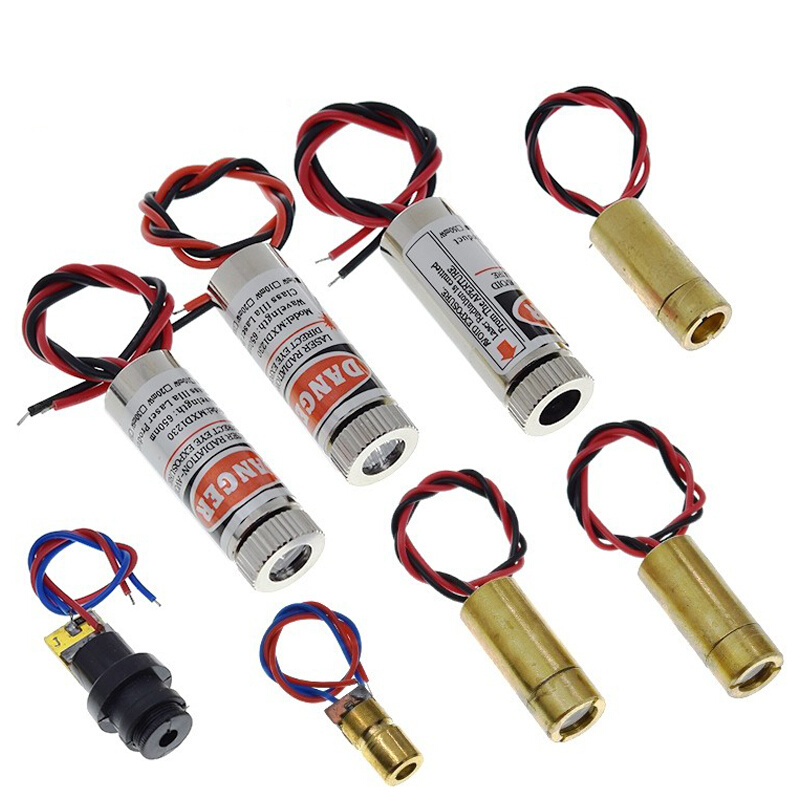 Industrial Laser Line Module - Modul Laser lintas titik/garis/titik merah 650nm