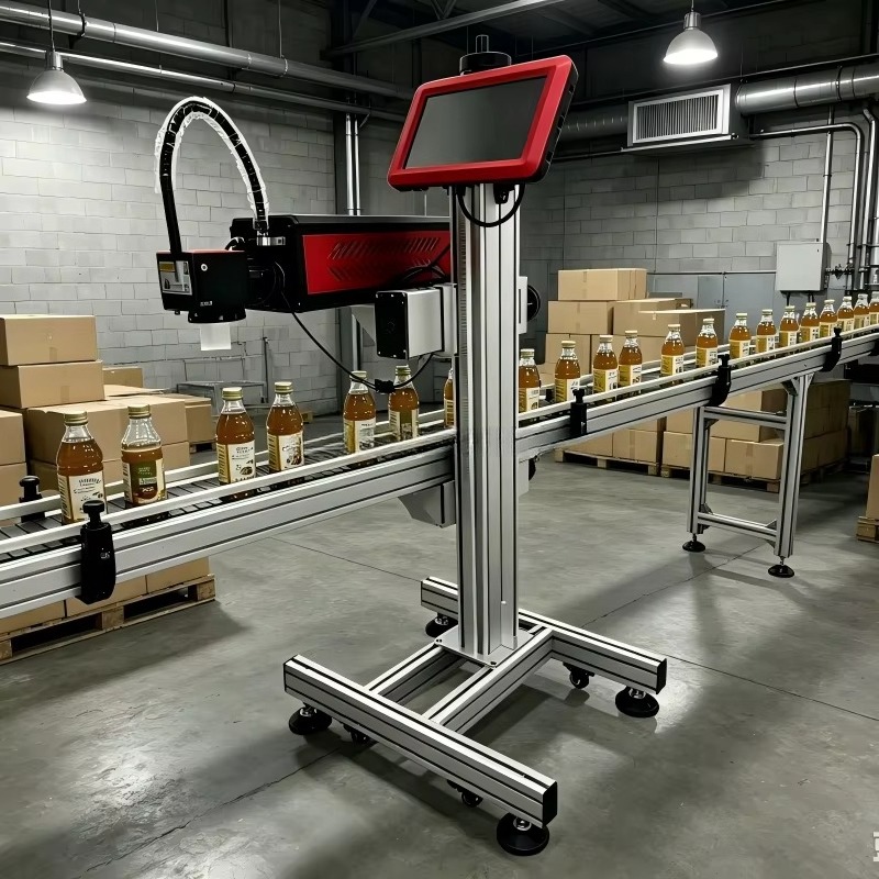 Industrial Laser Packaging - Penanda Laser Terbang Permanen Tanpa Kontak