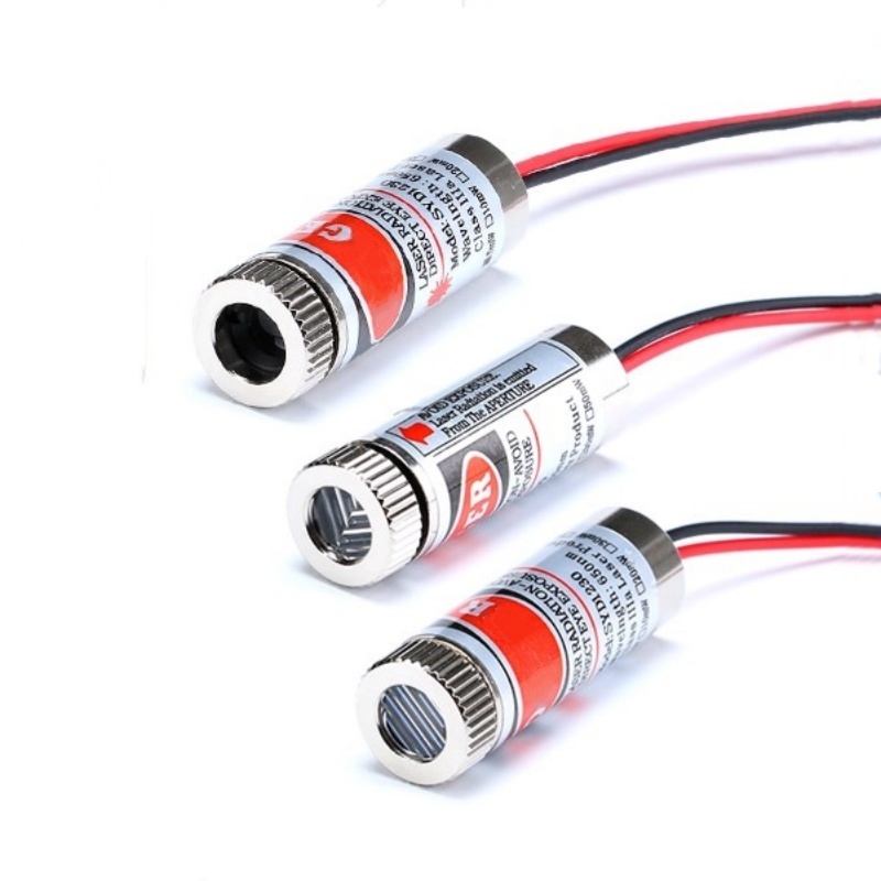 Industrial Laser Diode - Modul Laser Merah 650nm 5mW Titik
