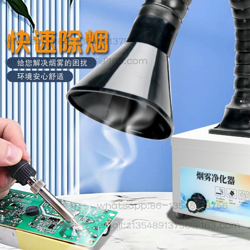 Industrial Laser Solder Iron - Pembersih Asap Solder Industri Portabel Mesin