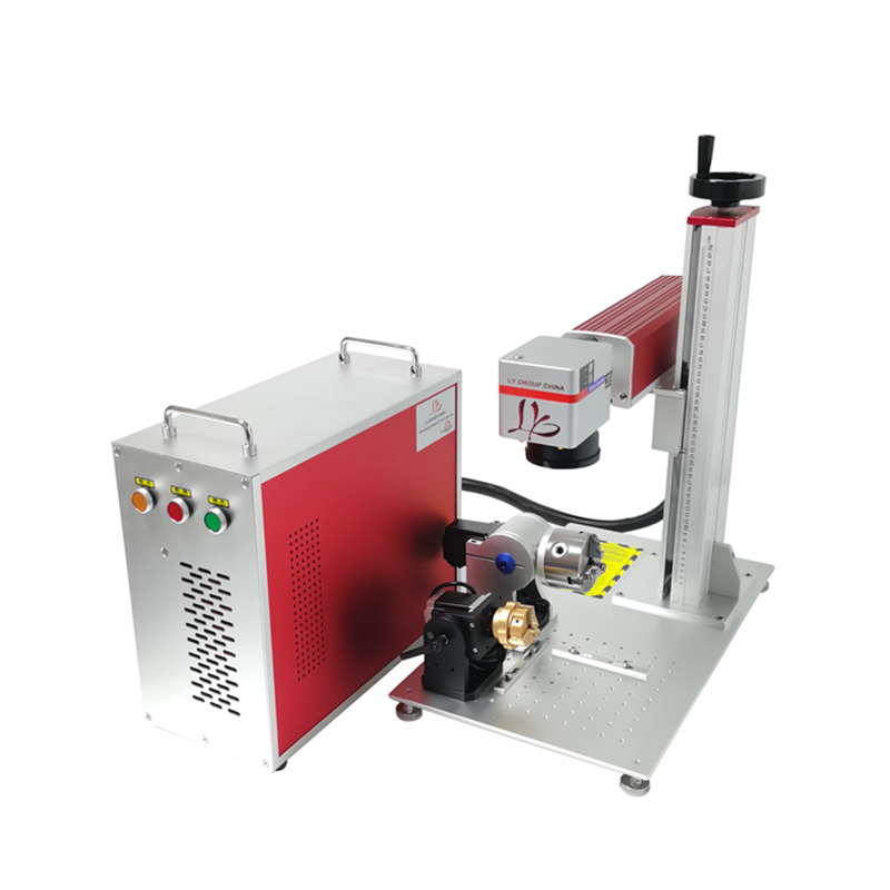 Rotary Axis Laser Engraver - Mesin Penanda Laser UV Berpendingin Udara