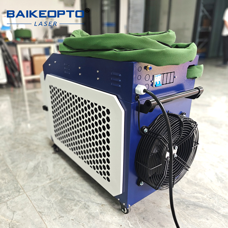 Industrial Laser Paint Remover - Mesin pembersih laser serat 1500W, penghilang