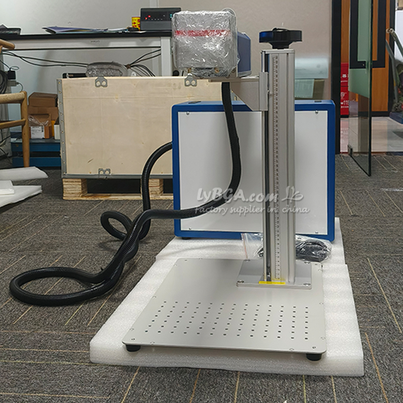 Rotary Axis Laser Engraver - Mesin Penanda Logam Laser Fiber 50W