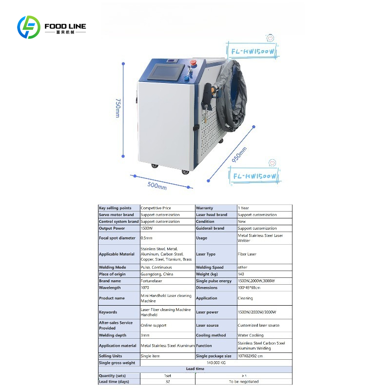 Mesin Pembersih Laser Serat Ge - Portable Laser Rust Removal ulasan dan harga