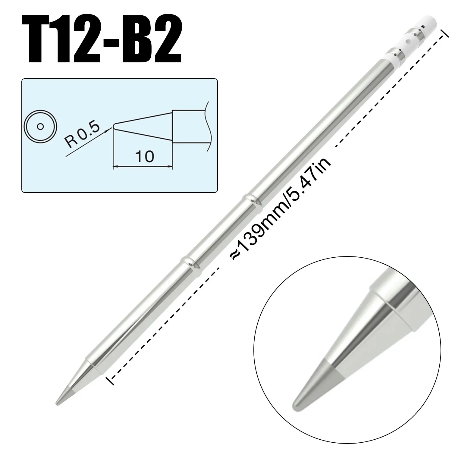 T12 ujung besi solder T12-BC2  - Industrial Laser Soldering Iron ulasan dan harga