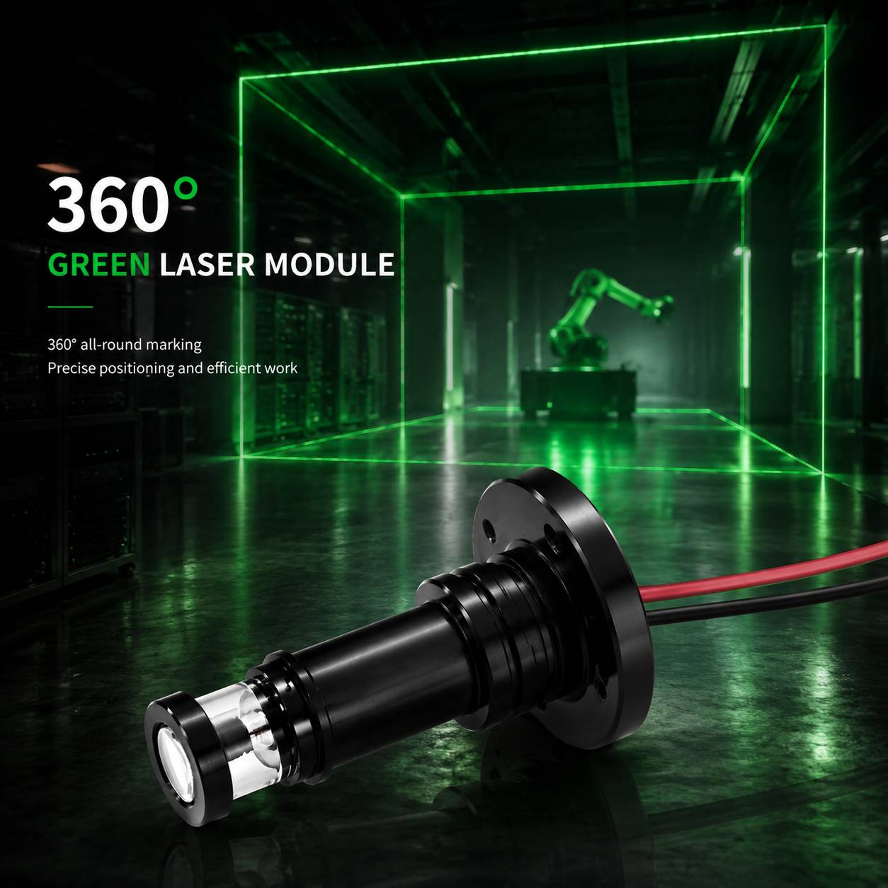 Modul Garis Laser Merah 30mW d - Industrial Laser Line Module ulasan dan harga
