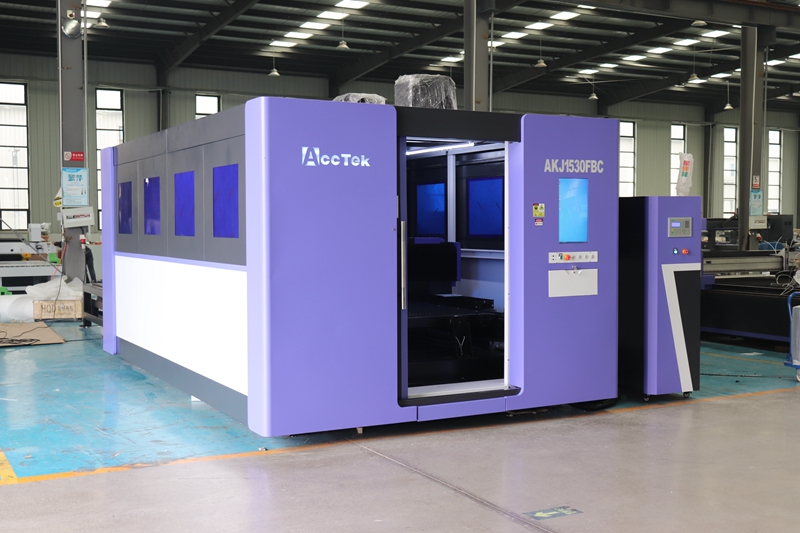 Mesin pemotong logam serat Las - Industrial Fiber Laser Cutting Machine ulasan dan harga