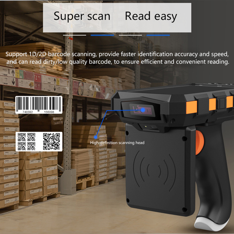 Pemindai Kode Batang 2D Androi - Industrial Laser Scanner ulasan dan harga