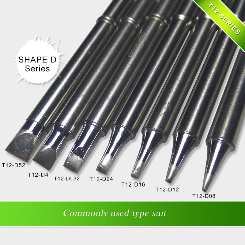 Bentuk D Series T12-D52 D4 T12 - Industrial Laser Soldering Iron ulasan dan harga