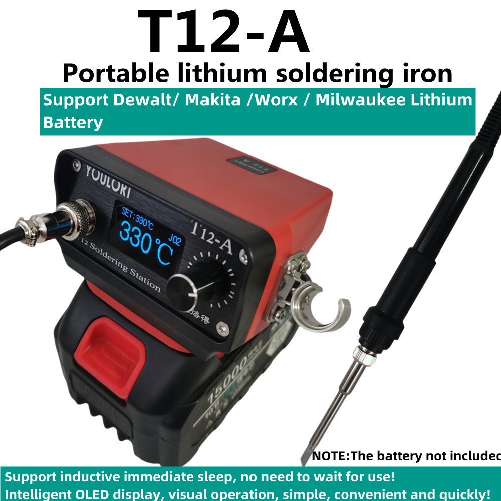 Youlora T12 alat Solder nirkab - Industrial Laser Soldering Iron ulasan dan harga