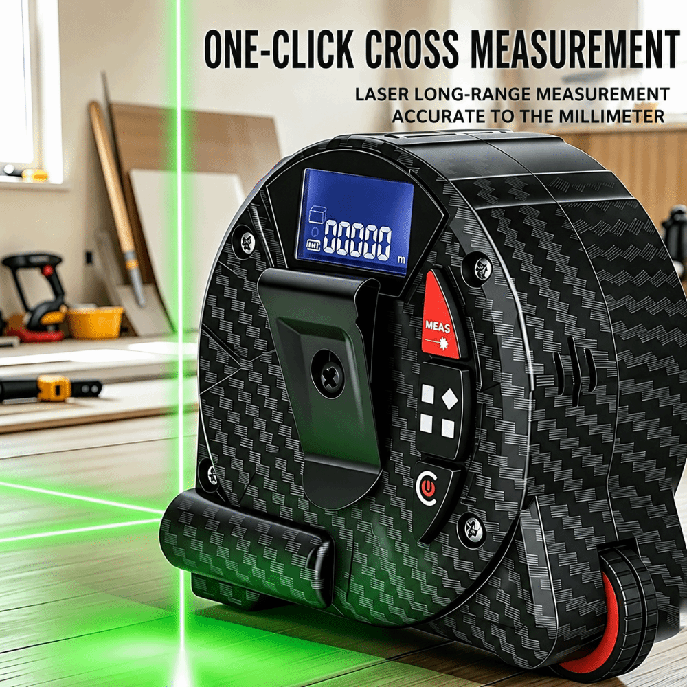Meteran Laser 3 in 1 5 Meter,  - Industrial Laser Cleaning ulasan dan harga