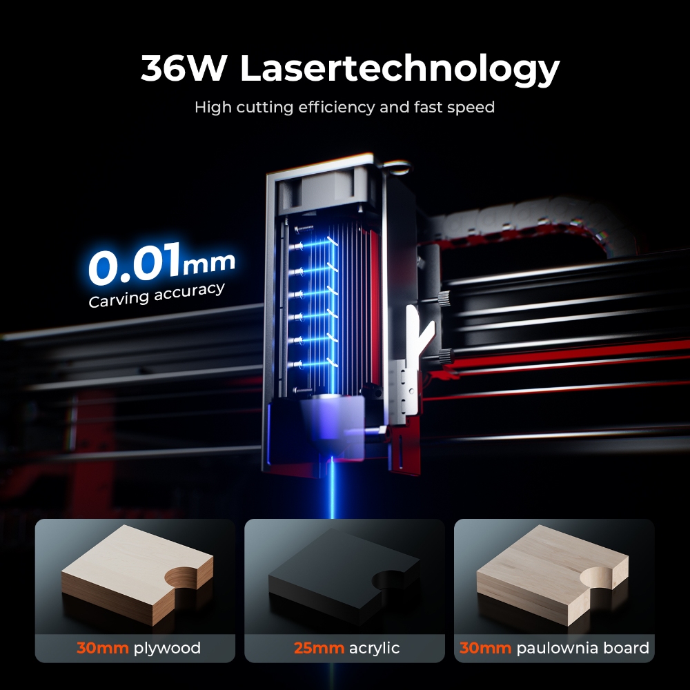 Mesin Pengukir Laser ACMER S2  - Industrial Laser Diode ulasan dan harga