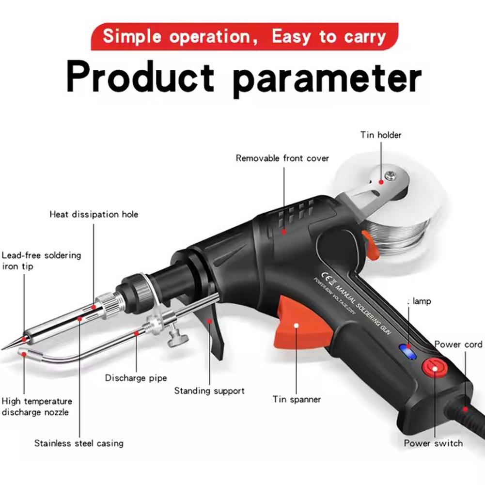 Set Pistol Solder Besi Solder  - Industrial Laser Solder Iron ulasan dan harga