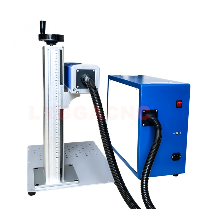 Mesin Penanda Logam Laser Fibe - Rotary Axis Laser Engraver ulasan dan harga
