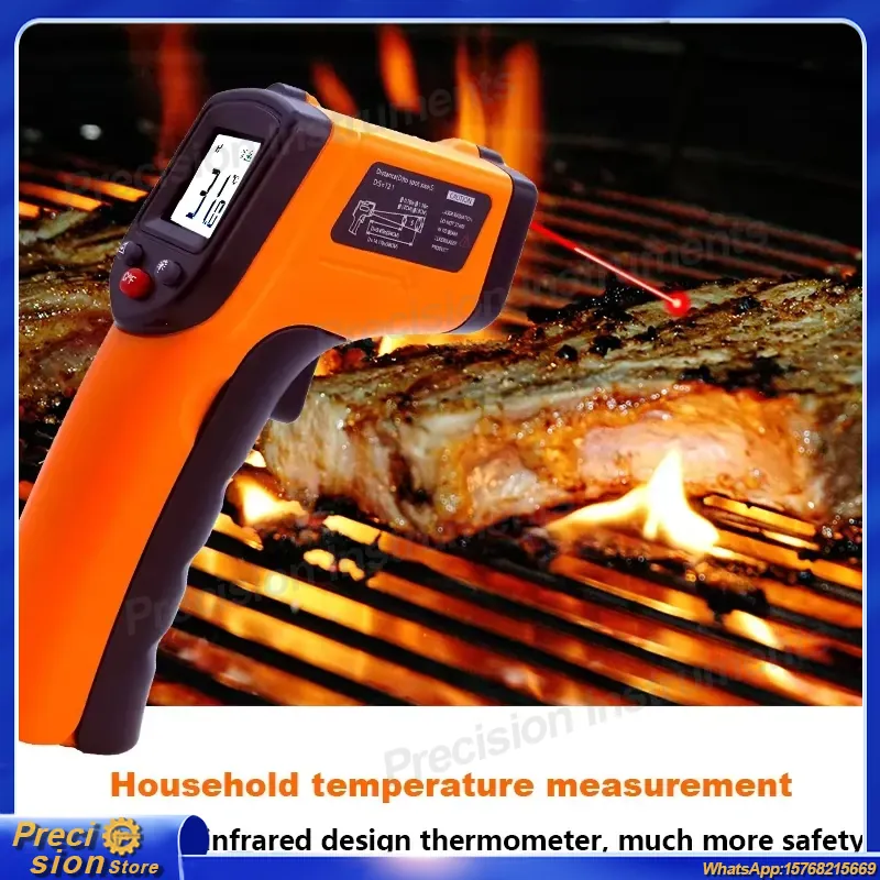 Termometer Inframerah Tanpa Ko - Industrial Handheld Laser ulasan dan harga